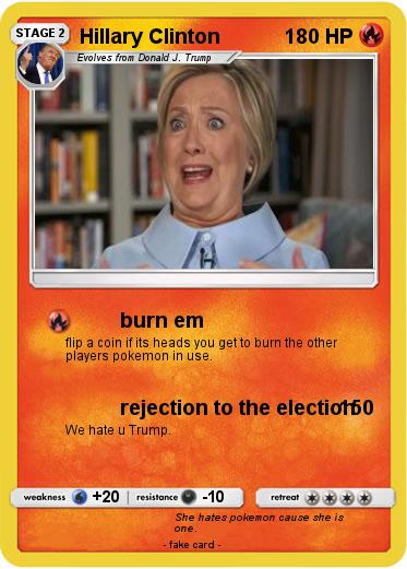 Pokemon Hillary Clinton