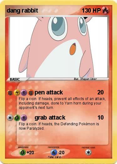 Pokemon dang rabbit