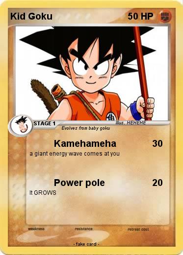 Pokemon Kid Goku