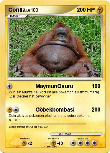 Pokemon Gorilla