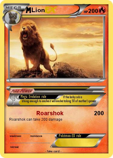 Pokemon Lion