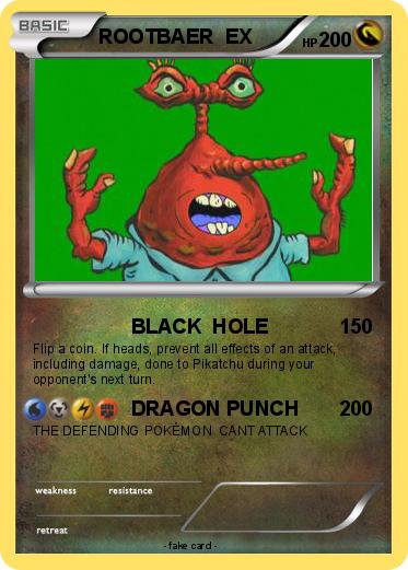 Pokemon ROOTBAER  EX
