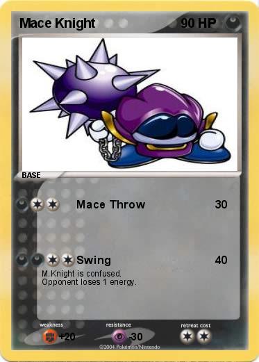 Pokemon Mace Knight