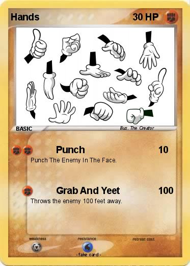 Pokemon Hands