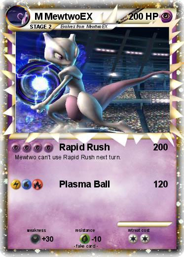Pokemon M MewtwoEX