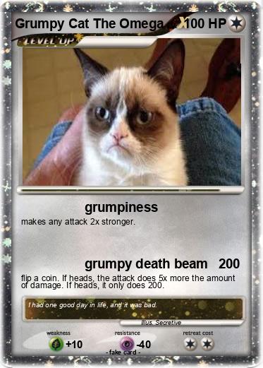 Pokemon Grumpy Cat The Omega