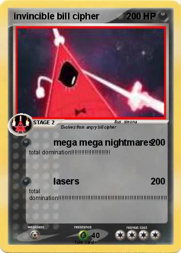 Pokemon invincible bill cipher