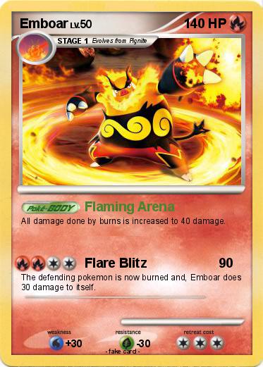 Pokemon Emboar