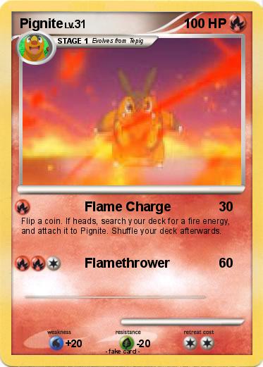 Pokemon Pignite