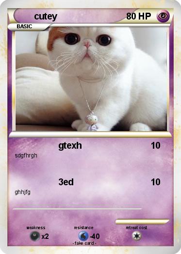 Pokemon cutey