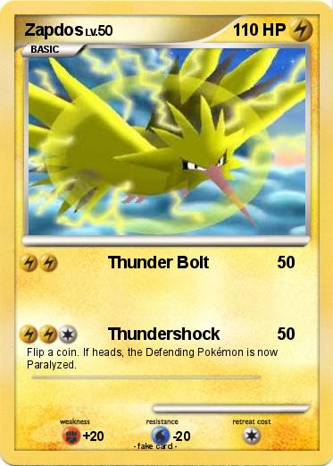 Pokemon Zapdos