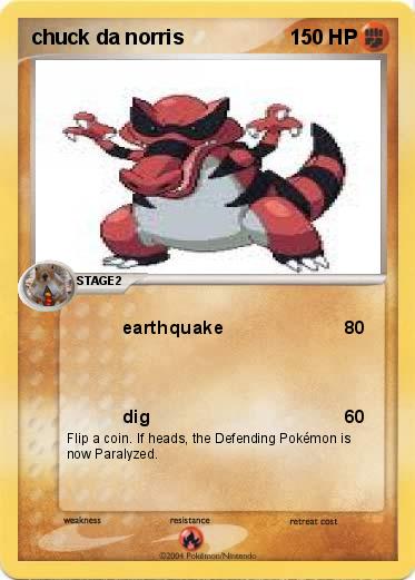 Pokemon chuck da norris