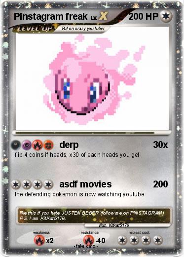 Pokemon Pinstagram freak