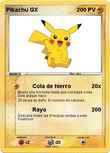 Pokemon Pikachu GX