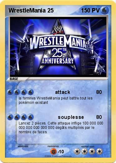 Pokemon WrestleMania 25
