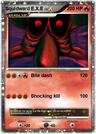 Pokemon Squidward E.X.E