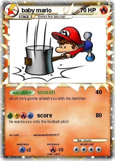 Pokemon baby mario