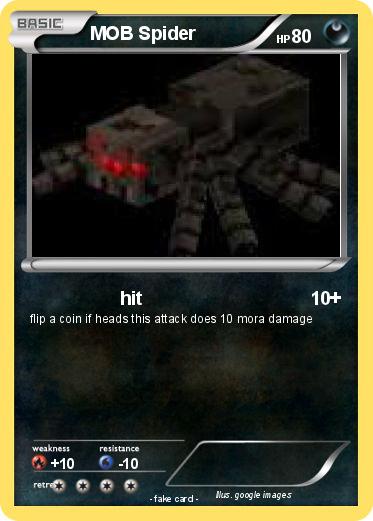 Pokemon MOB Spider