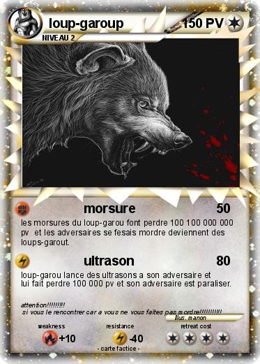 Pokemon loup-garoup