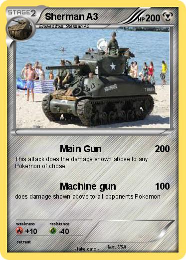 Pokemon Sherman A3