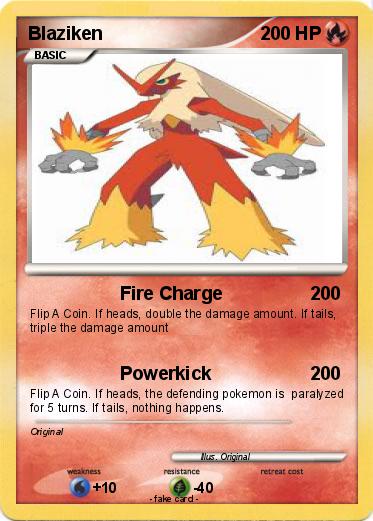 Pokemon Blaziken