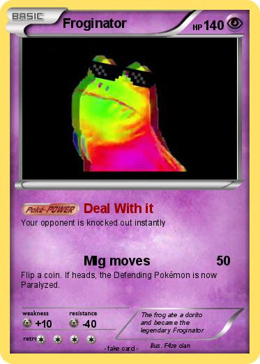 Pokemon Froginator