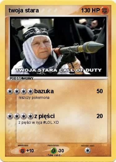 Pokemon twoja stara