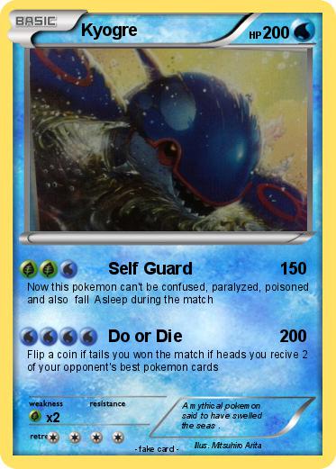 Pokemon Kyogre