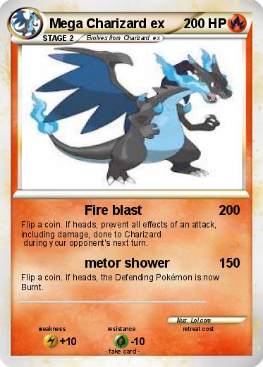 Pokemon Mega Charizard ex