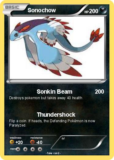 Pokemon Sonochow