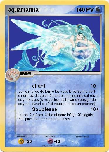 Pokemon aquamarina