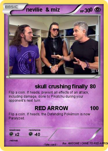 Pokemon nevilie  & miz                    0