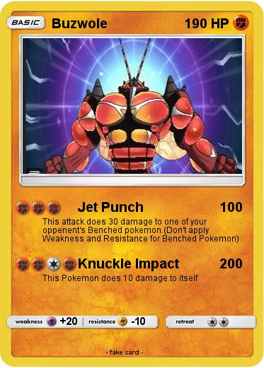 Pokemon Buzwole