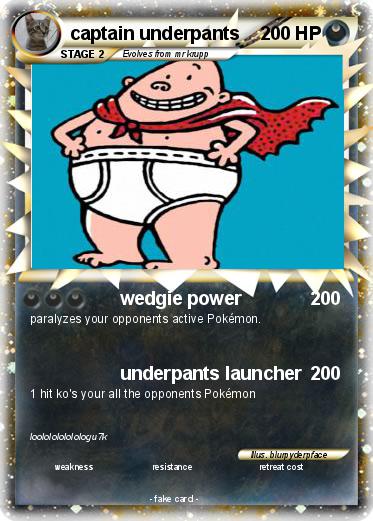 Pokemon captain underpants