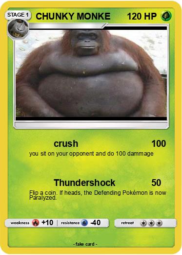Pokemon CHUNKY MONKE