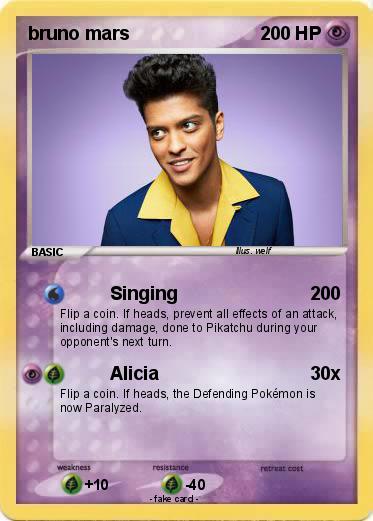 Pokemon bruno mars