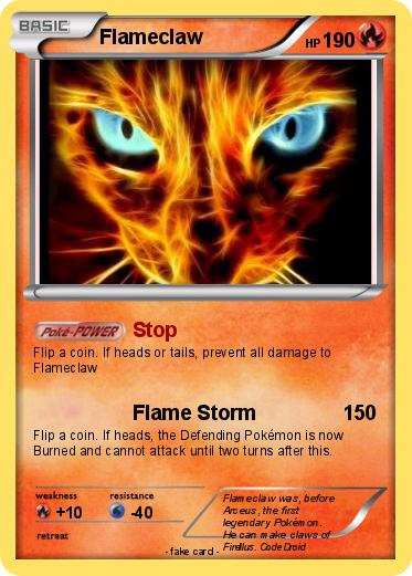Pokemon Flameclaw