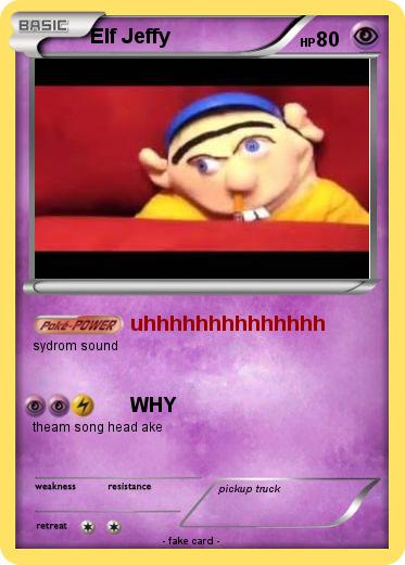 Pokemon Elf Jeffy