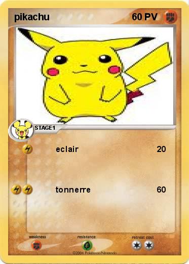 Pokemon pikachu