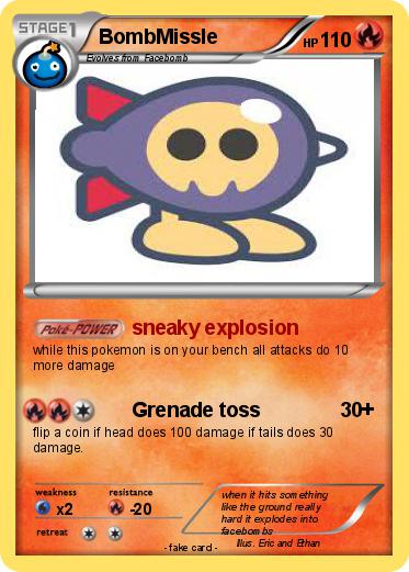 Pokemon BombMissle