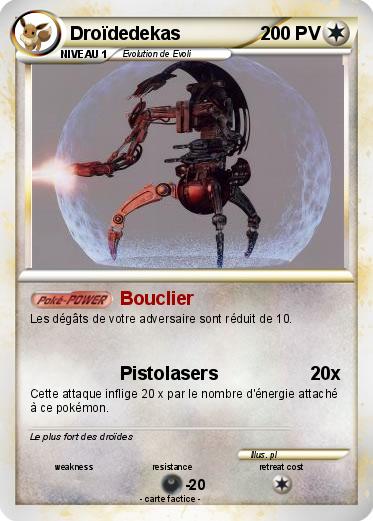 Pokemon Droïdedekas