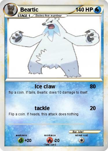Pokemon Beartic
