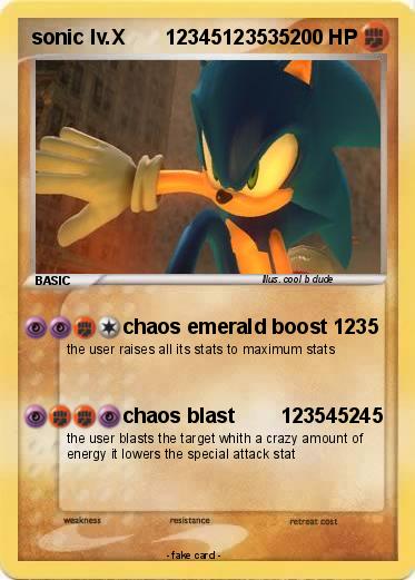 Pokemon sonic lv.X       12345123535