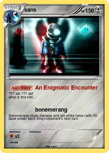 Pokemon sans