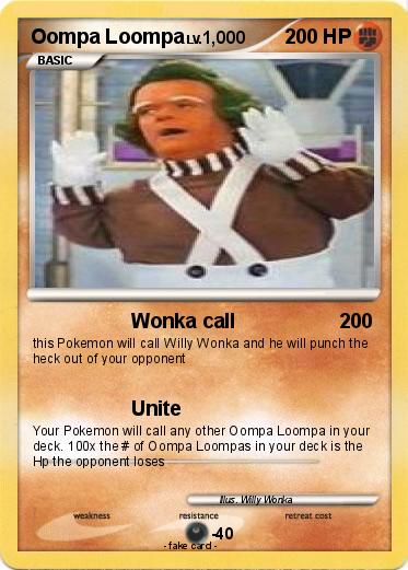 Pokemon Oompa Loompa