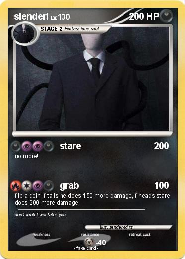 Pokemon slender!