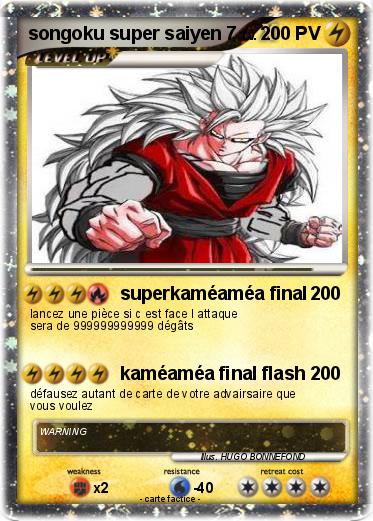 Pokemon songoku super saiyen 7