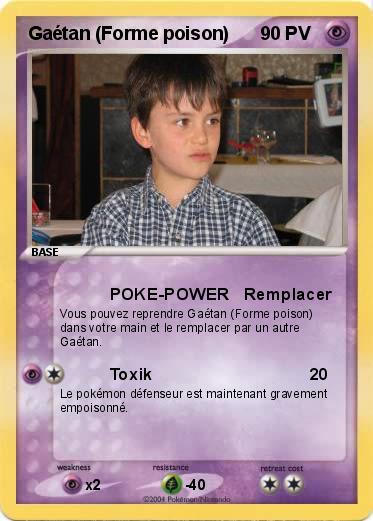 Pokemon Gaétan (Forme poison)