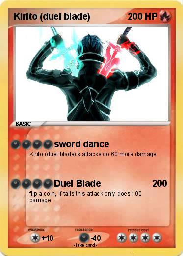Pokemon Kirito (duel blade)