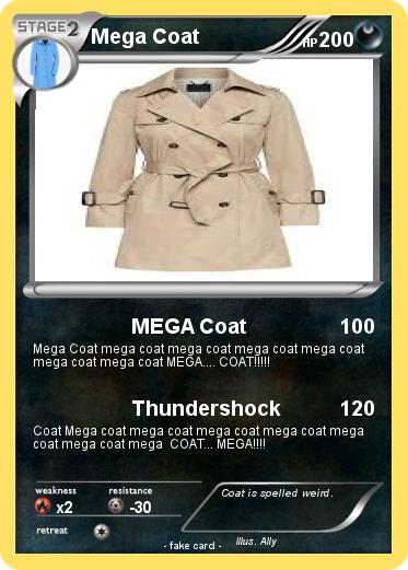 Pokemon Mega Coat